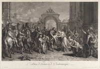KG 12857
<br/>
Hector's afscheid van Andromache.
<br/>
<em>Tardieu, Nicolas Henri (1674-1749)</em>